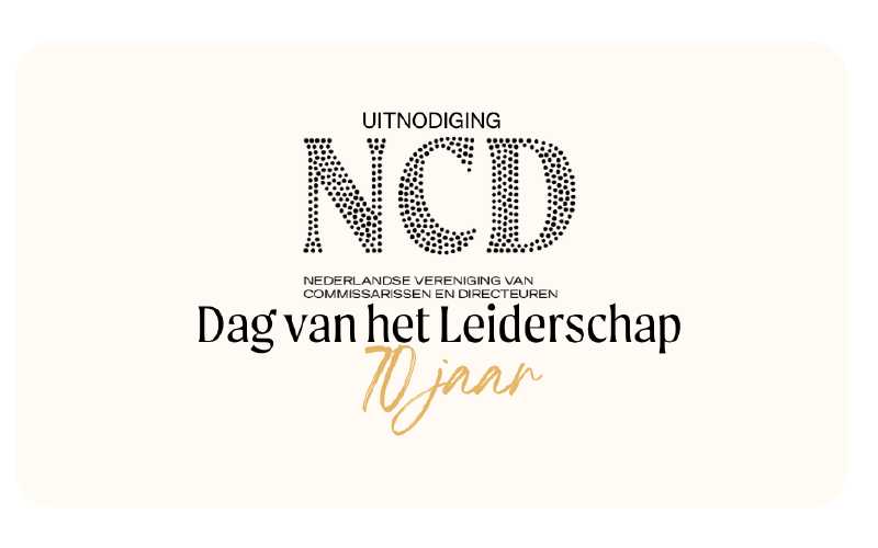 Dag van het Leiderschap & 70 jaar NCD