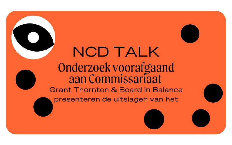 NCD Talk: Onderzoek voorafgaand aan een commissariaat